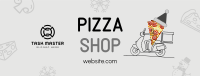 Holiday Pizza Delivery Facebook Cover Image Preview