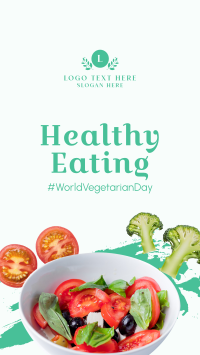 Healthy Eating Promotion Instagram Story Design