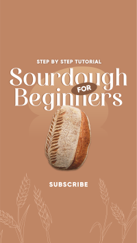 Beginner Sourdough Tutorial Facebook Story