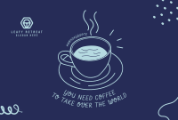 Monday Coffee Quote Pinterest Cover Image Preview