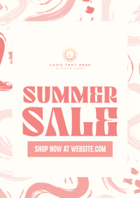 Summer Sale Promo Flyer Design