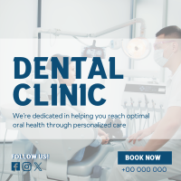 Dental Care Clinic Service Instagram Post