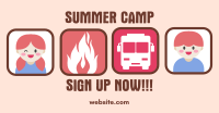 Summer Camp Registration Facebook Ad