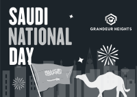 Saudi National Day Postcard example 1