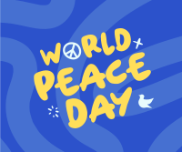 Quirky Peace Day Facebook Post