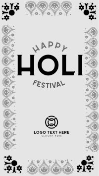 Holi Fest Facebook Story