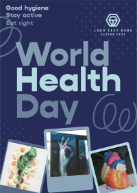 Retro World Health Day Poster