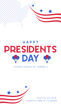 America Presidents Day Instagram Story