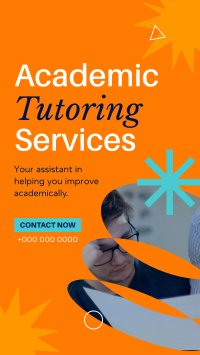 Academic Tutoring Service Instagram Story