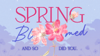 Spring Bloom Quote Animation