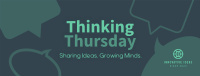 Minimalist Thinking Thursday Facebook Cover Image Preview