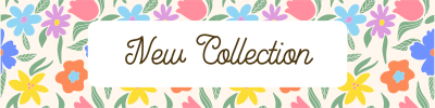 Modern Floral Etsy Banner Image Preview