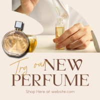 New Perfume Launch Instagram Post Design