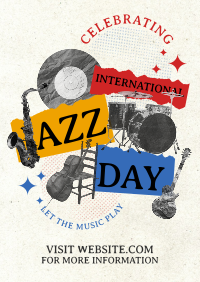 Retro Jazz Day Flyer