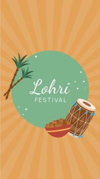 Lohri Fest Facebook Story