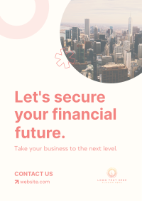 Financial Safety Business Flyer