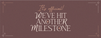 Minimalist Milestones Facebook Cover Image Preview