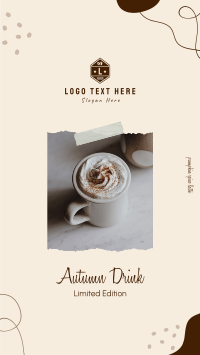 Autumn Drink Instagram Story Design