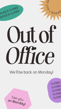 Out of Office Instagram Story