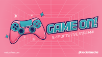 Cute Girl Gaming Animation