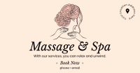 Cosmetics Spa Massage Facebook Ad