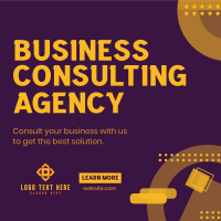 Consulting Business Instagram Post Design