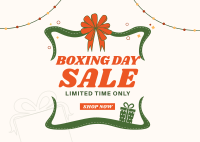 Boxing Day Sale Postcard