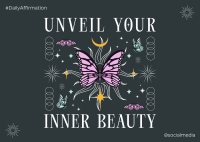 Mystical Inner Beauty Postcard