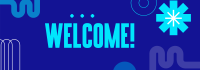 Abstract Welcome Greeting Tumblr Banner Image Preview