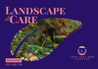 Landscape Care Postcard