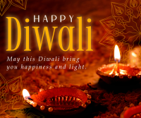 Diwali Light Festival Facebook Post