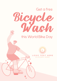 Bike Wash Poster