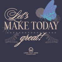 Make Today Great Quote T-shirt Image Preview