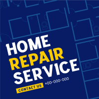 Home Repair Professional Instagram Post Design