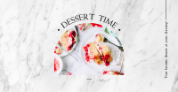 Dessert Facebook Ad example 3
