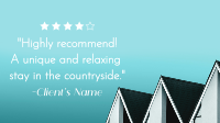 Cozy House Rental Feedback Animation