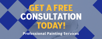Painting Service Consultation Facebook Cover Design