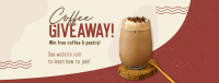 Coffee Giveaway Cafe Facebook Cover Image Preview