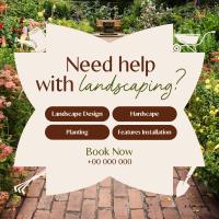 Landscaping Lawn Services Instagram Post Design