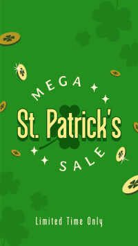 St. Patrick's Mega Sale Instagram Story