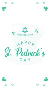Happy St. Patrick's Facebook Story