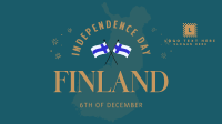 Independence Day For Finland Facebook Event Cover