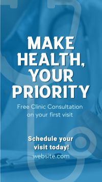 Clinic Medical Consultation Facebook Story