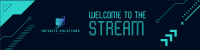 Welcome To The Stream Twitch Banner Image Preview