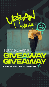 Urban Fit Giveaway Instagram Story