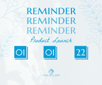 Reminder Product Launch Facebook Post