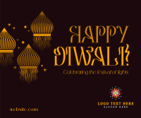 Diwali Floating Lamps Facebook Post