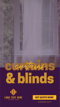 Curtains & Blinds Business TikTok Video