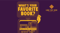 Q&A Favorite Book Facebook Event Cover