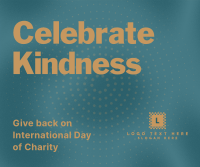 International Day of Charity Facebook Post